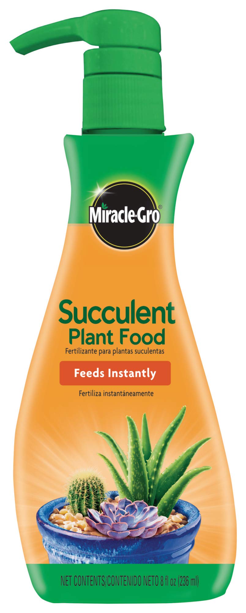 Miracle-Gro Succulent Plant Food, 8 oz., For Succulents including Cacti, Jade, And Aloe