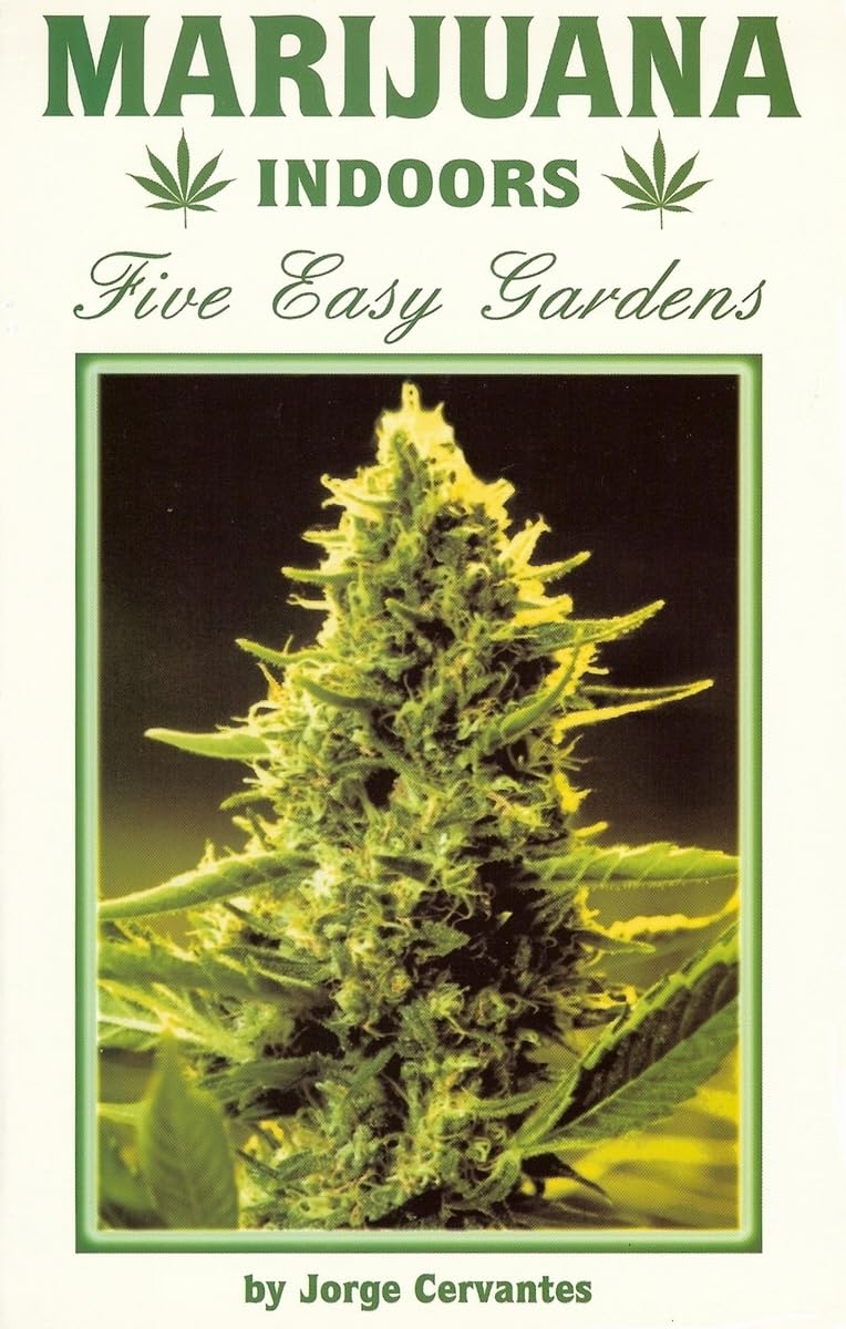 Marijuana Indoors: Five Easy Gardens — book cover