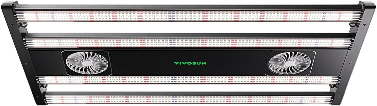VIVOSUN AeroLight 320W LED Grow Light, Indoor Plant Light Bars with Fan