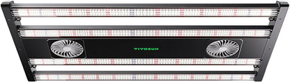 VIVOSUN AeroLight 320W LED Grow Light, Indoor Plant Light Bars with Fan