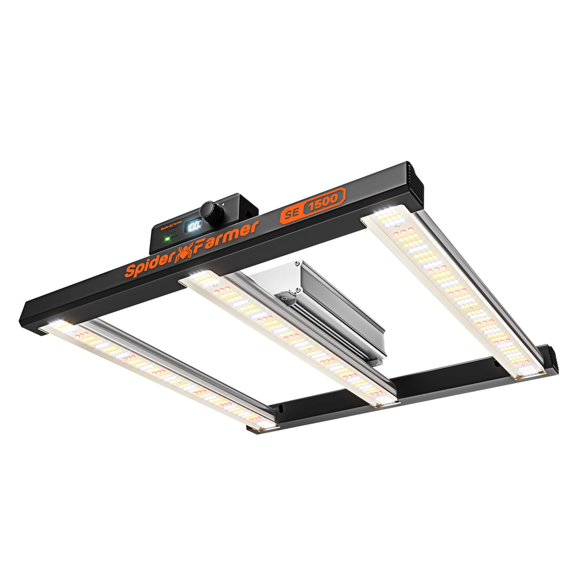 Spider Farmer SE5000 LED Grow Light 480W for 4x4 Grow Tents, App‑Controlled