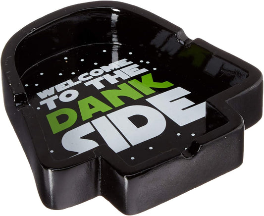 Dank Side Ashtray, 4 1/2 x 4 inches, Multicolor