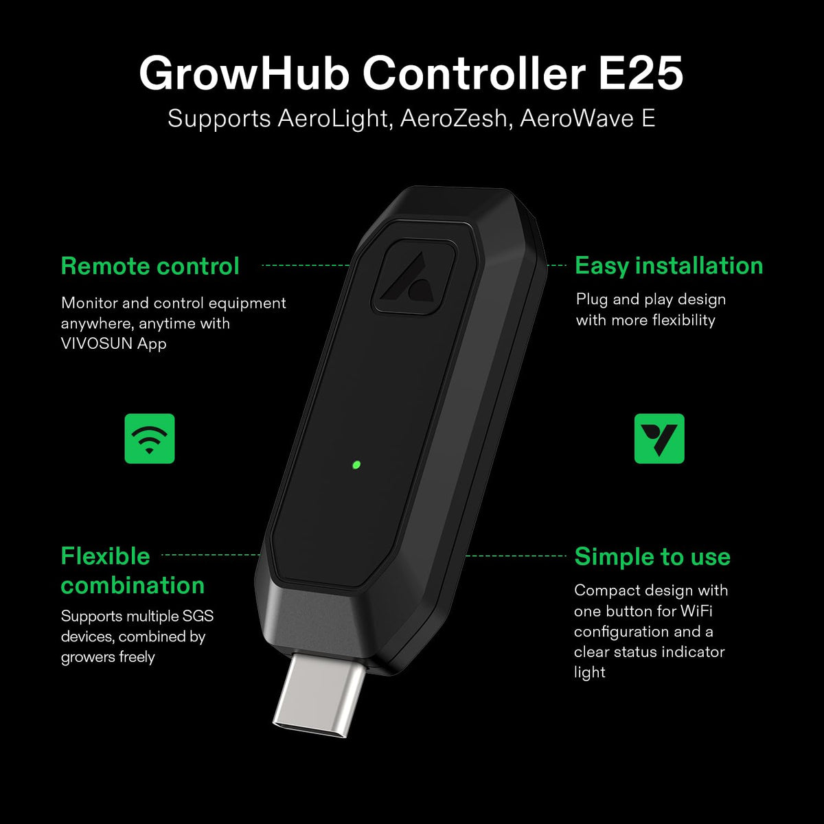VIVOSUN Environment Controllers and Sensors