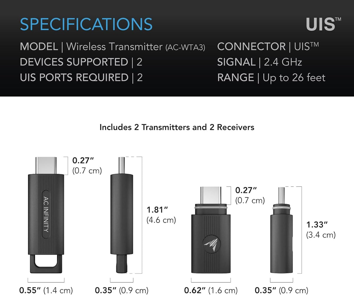 AC Infinity UIS Connection Accessories