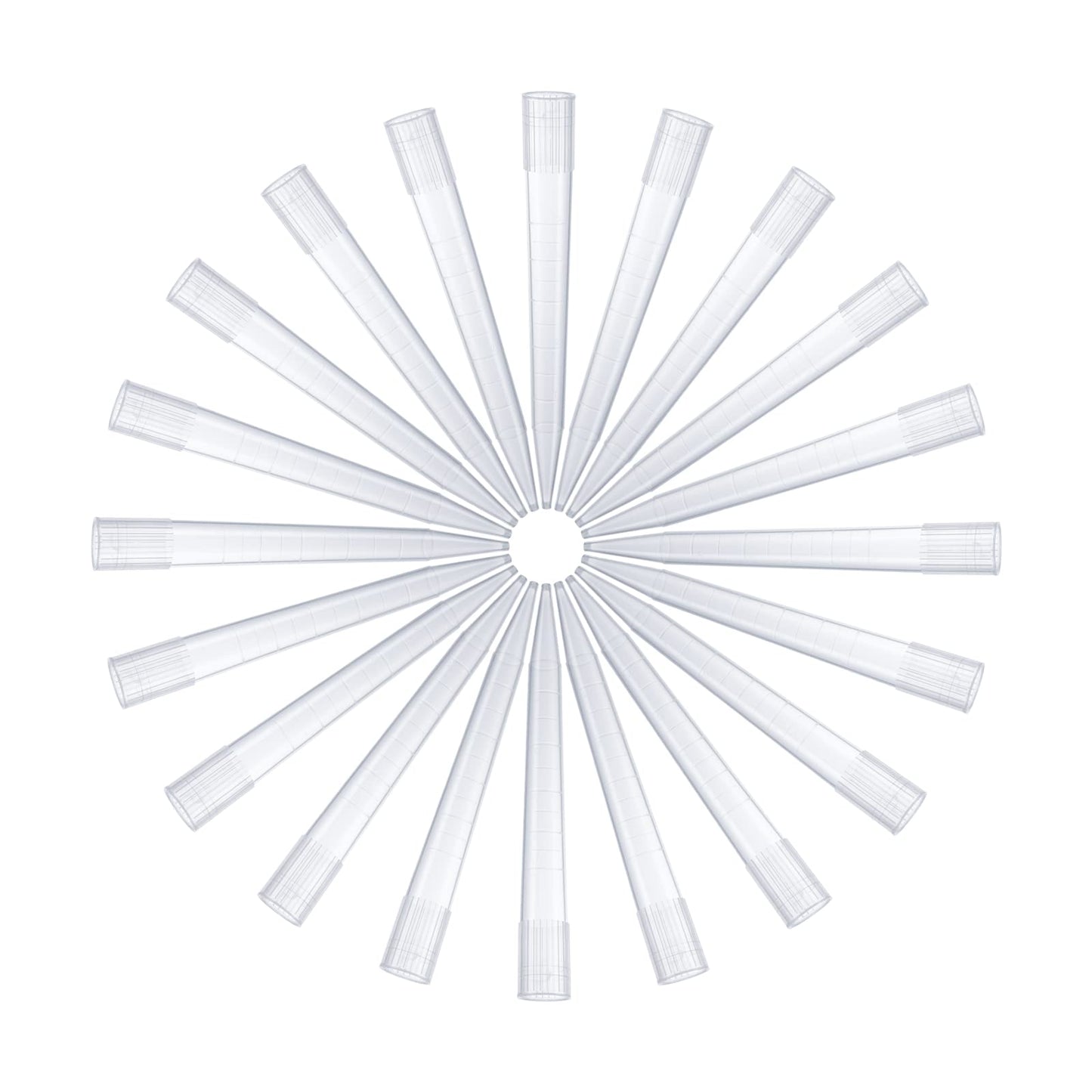 FOUR E'S SCIENTIFIC 10ml Pipette Tips Microchemical Disposable Liquid Pipettor Tips 10mL 100pcs Autoclavable Polypropylene (PP)