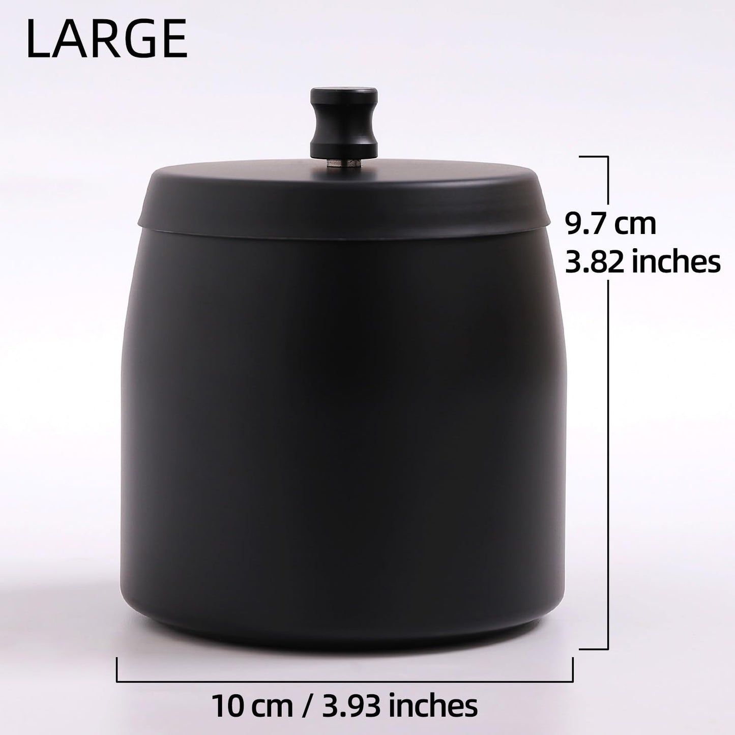 Ashtray with Lid for Cigarette, Stainless Steel Smokeless Odorless Windproof Ashtrays for Home Office Tabletop Outside Patio Outdoor Balcony(3.54"x3.0"x3.38")