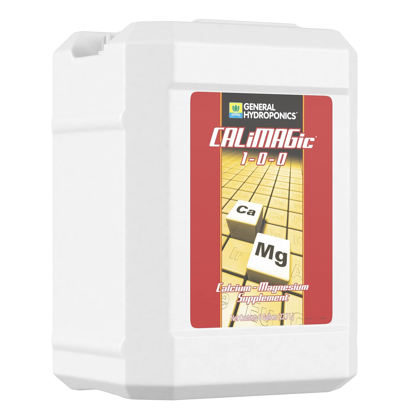 General Hydroponics CALiMAGic 1-0-0, Concentrated Blend Of Calcium & Magnesium, Secondary Nutrient Deficiencies Helps Prevent Blossom End Rot & Tip Burn, Clean, Soluble, 1-Gallon