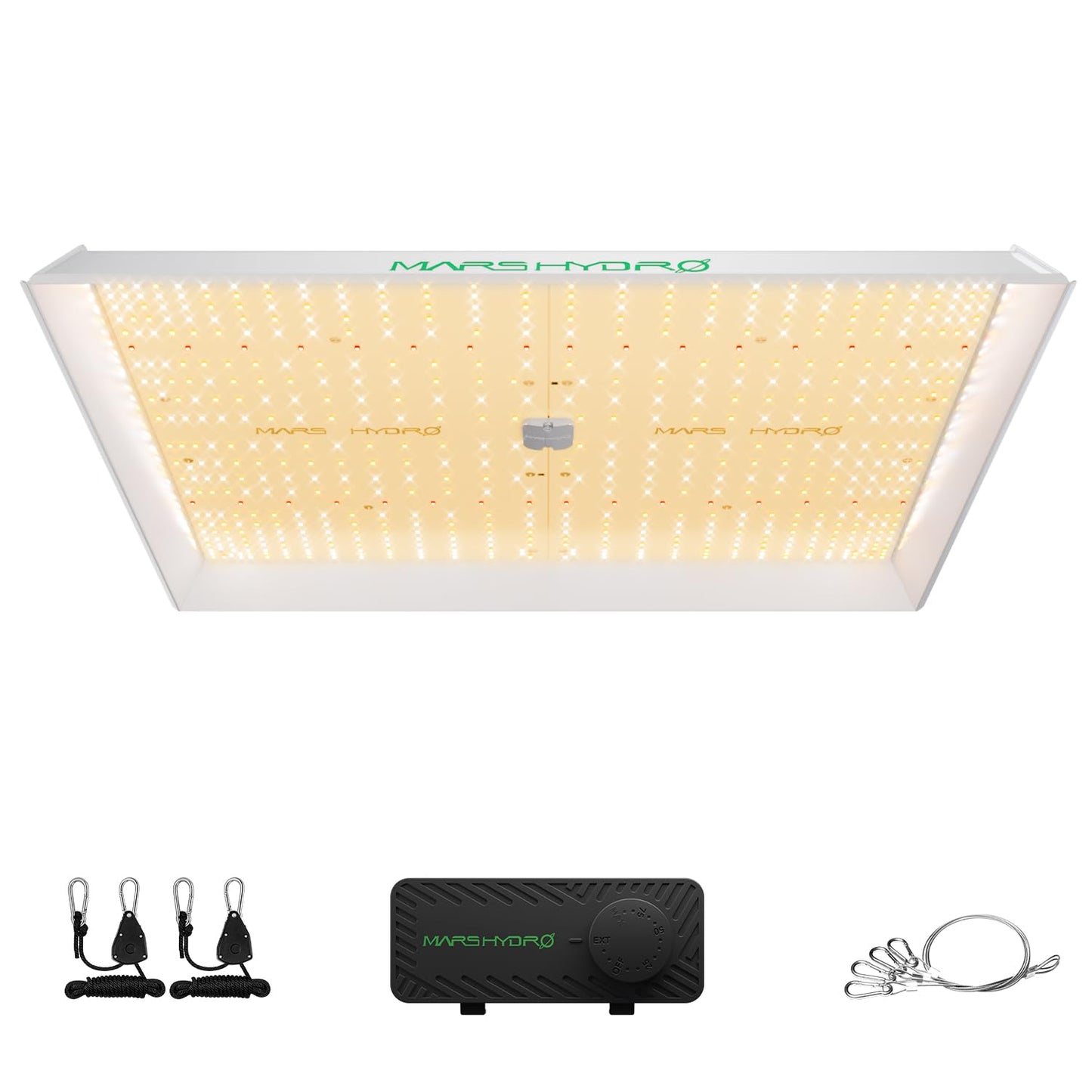 MARS HYDRO TS1000 150W LED Grow Light for Indoor Plants, with Patented Reflector, 5 Levels Dimmable Lights Daisy Chain Full Spectrum Growing Lamps for Seedlings Veg Bloom in 2x2/3x3 Grow Tent
