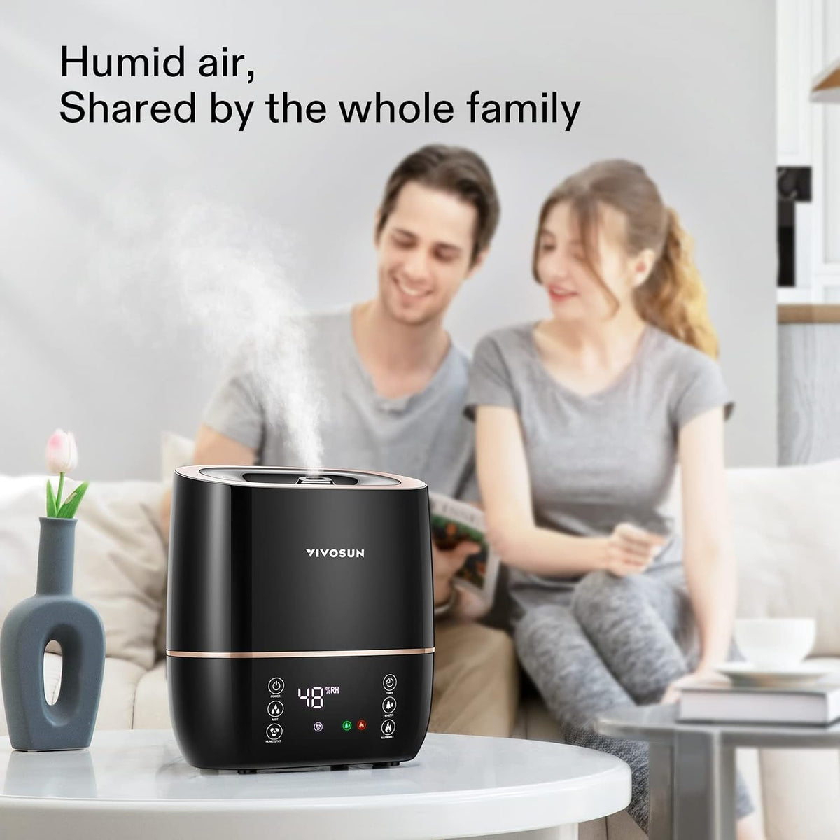 VIVOSUN Mist Humidifiers, Model and Capacity Options
