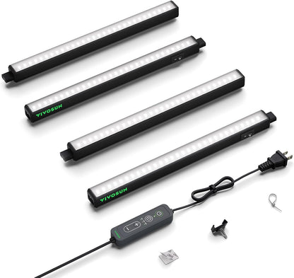 VIVOSUN T5 Grow Lights for Indoor Plants, 5000K Full Spectrum, 1FT