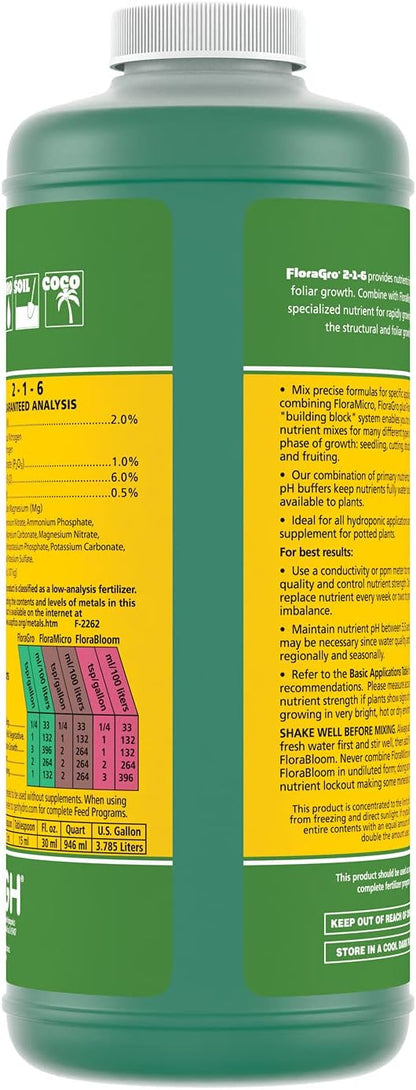 General Hydroponics FloraSeries Nutrients, Bottle and Bundle Options