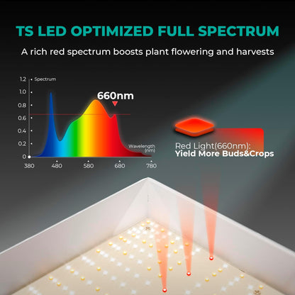 MARS HYDRO LED Grow Lights, Multiple Panel Sizes