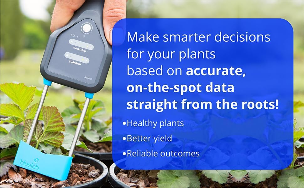 Bluelab Pulse Soil Moisture, Conductivity and Temperature Meter