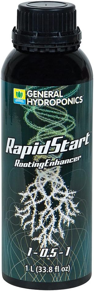 General Hydroponics RapidStart, Plant Food, 1-0.5-1, 500 mL.