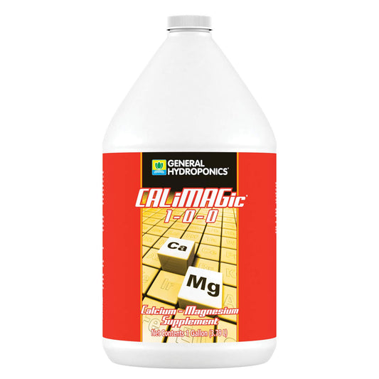 General Hydroponics CALiMAGic 1-0-0, Concentrated Blend of Calcium & Magnesium, Secondary Nutrient Deficiencies Helps Prevent Blossom End Rot & Tip Burn, Clean, Soluble, 1-Quart
