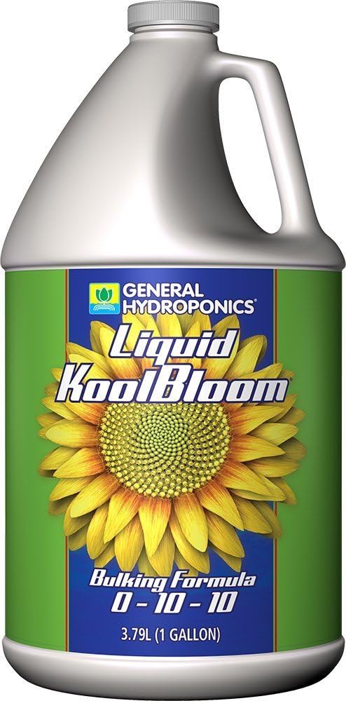 General Hydroponics Liquid KoolBloom, Bulking Formula, 0-10-10, 1 gal.