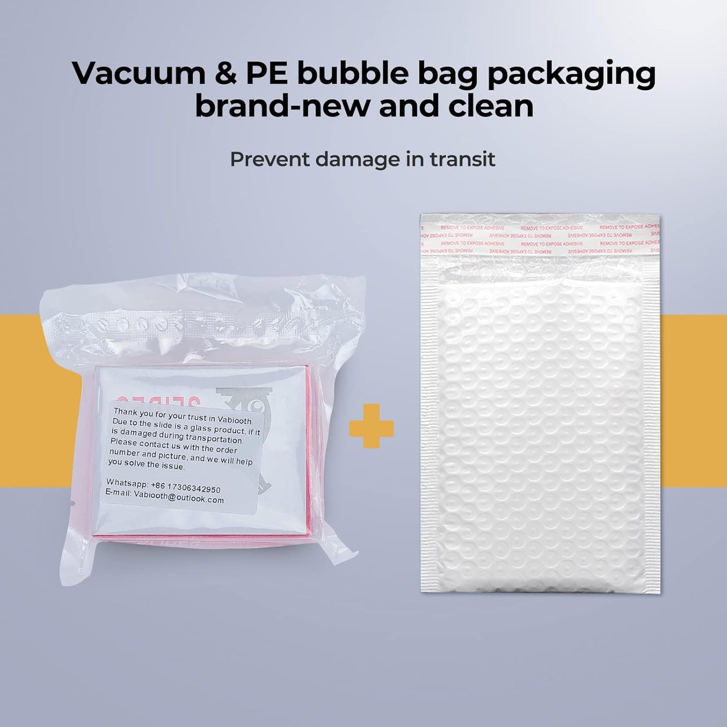 7" Replaceable Split Screen Microscope with 150 Pcs Single Concave Slides