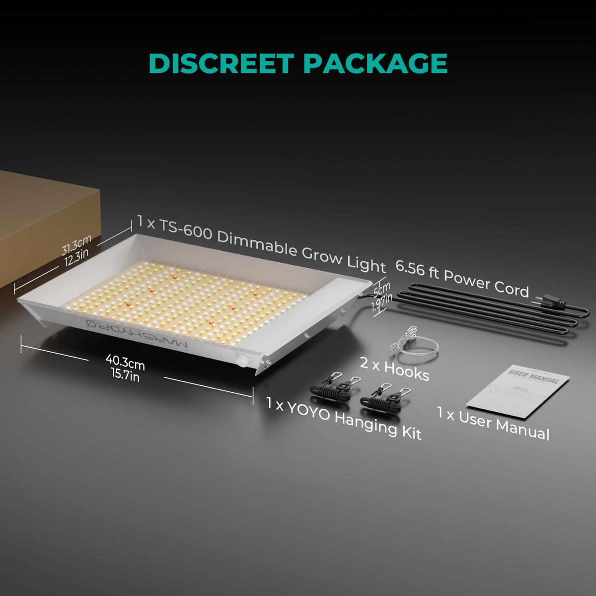 MARS HYDRO LED Grow Lights, Multiple Panel Sizes