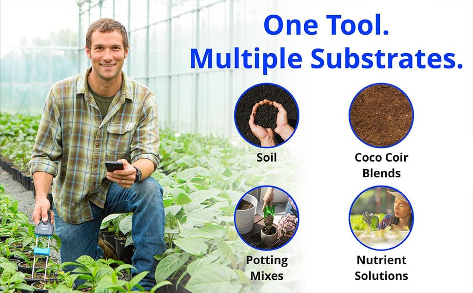 Bluelab Pulse Soil Moisture, Conductivity and Temperature Meter