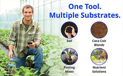 Bluelab Pulse Soil Moisture, Conductivity and Temperature Meter