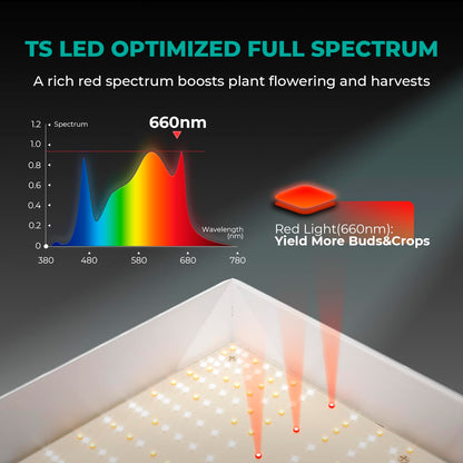 MARS HYDRO LED Grow Lights, Multiple Panel Sizes