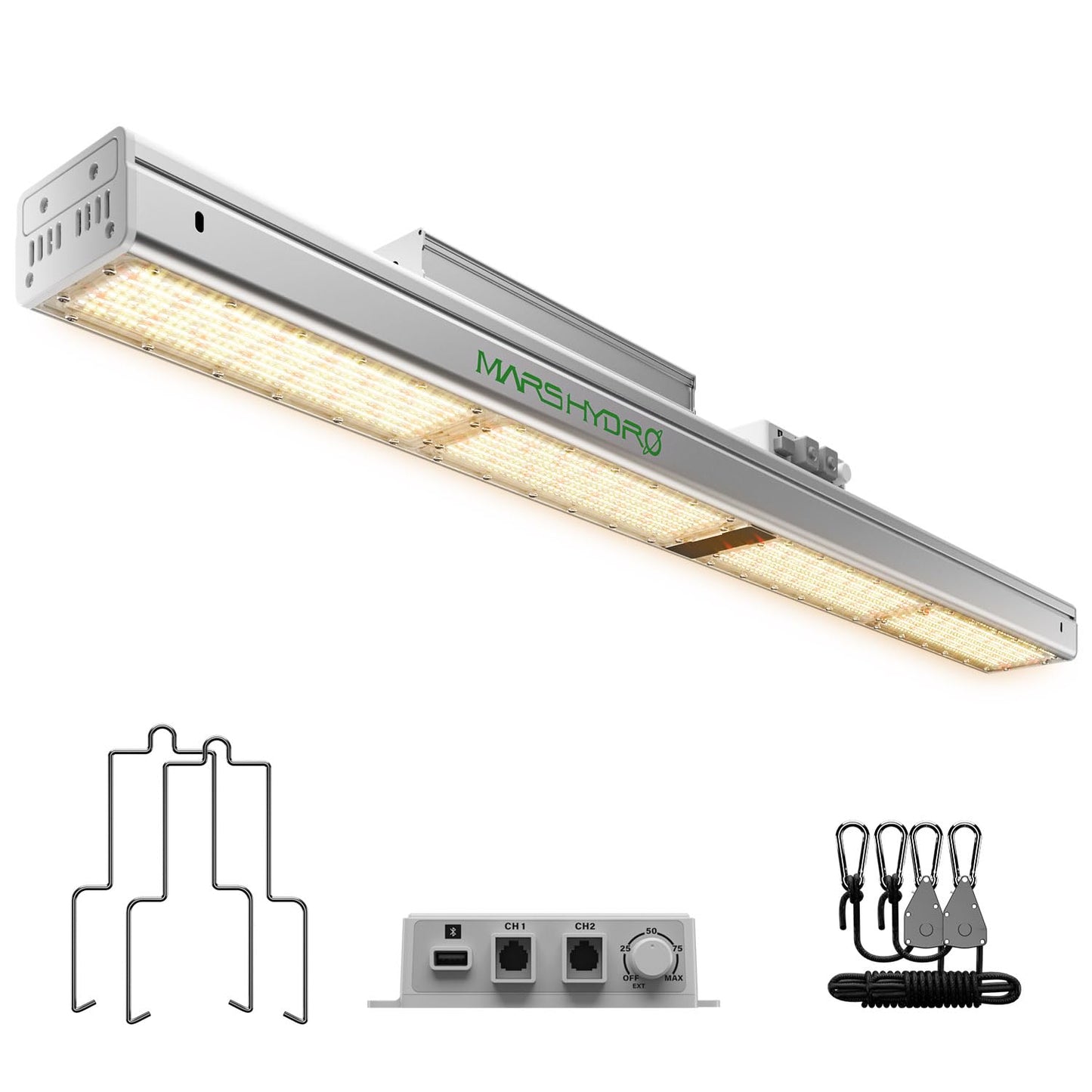 MARS HYDRO SP3000R, Red Grow Lights for Greenhouse, Supplemental 650-665NM, 2x4 Coverage, Dimmable, IP65 Waterproof, Energy Efficient, Commercial Vertical Farming for Bloom Flower, 300W