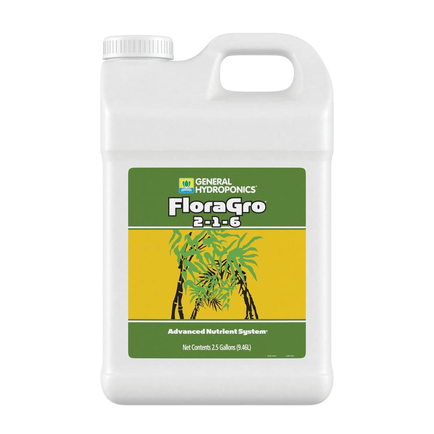 General Hydroponics FloraMicro 5-0-1, Use with FloraBloom & FloraGro For A Tailor-Made Nutrient Mix Ideal for Hydroponics, 1-Quart