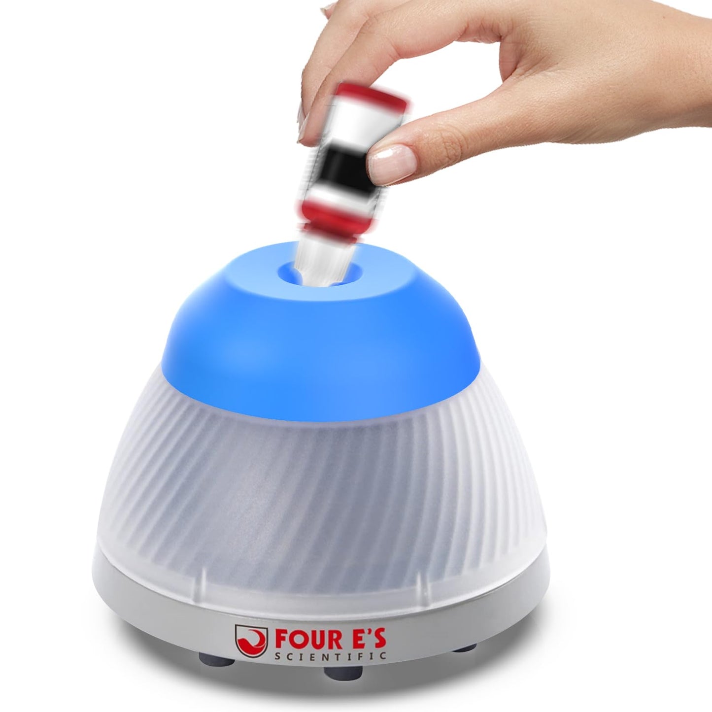 FOUR E'S SCIENTIFIC 5000 RPM Vortex Mixer Paint Shaker, Fast Mixing Touch Mode for Miniature Paint, Lash Extensions Adhesive, Nail Polish