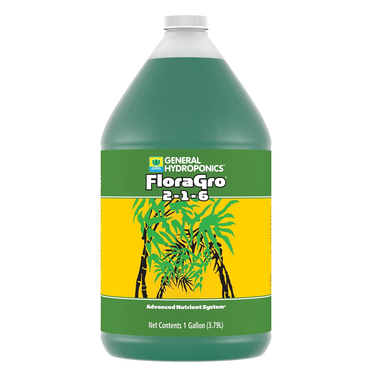 General Hydroponics FloraMicro 5-0-1, Use with FloraBloom & FloraGro For A Tailor-Made Nutrient Mix Ideal for Hydroponics, 1-Quart
