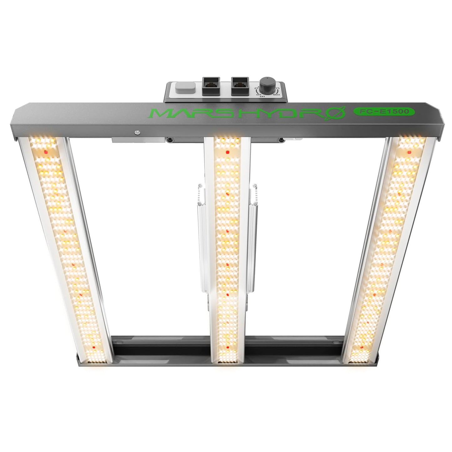 2024 New Version MARS HYDRO FC-E3000 300Watt LED Grow Light 3X3ft Full Spectrum Grow Light Bar, Smart Dimmable & Integrated Grow Lampe for Veg Bloom Flower, Achieve 2.8 umol/J