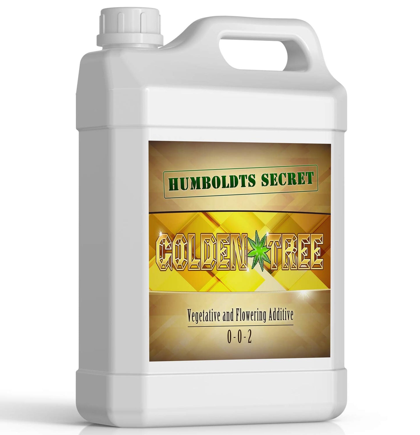Humboldts Secret Golden Tree Liquid Plant Food | Enhances Growth Indoors or Outdoors | All-in-One Plant Nutrients for Vegetables, Trees, Flowers, Fruits, Roses, Lawns, Tomatoes | 16 Ounce