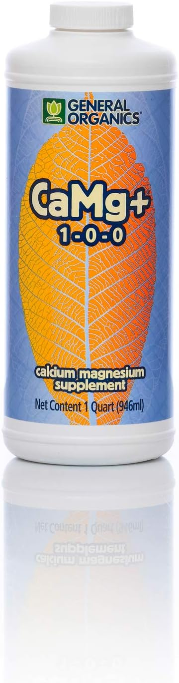 General Hydroponics CaMg+, Calcium Magnesium Supplement, Quart