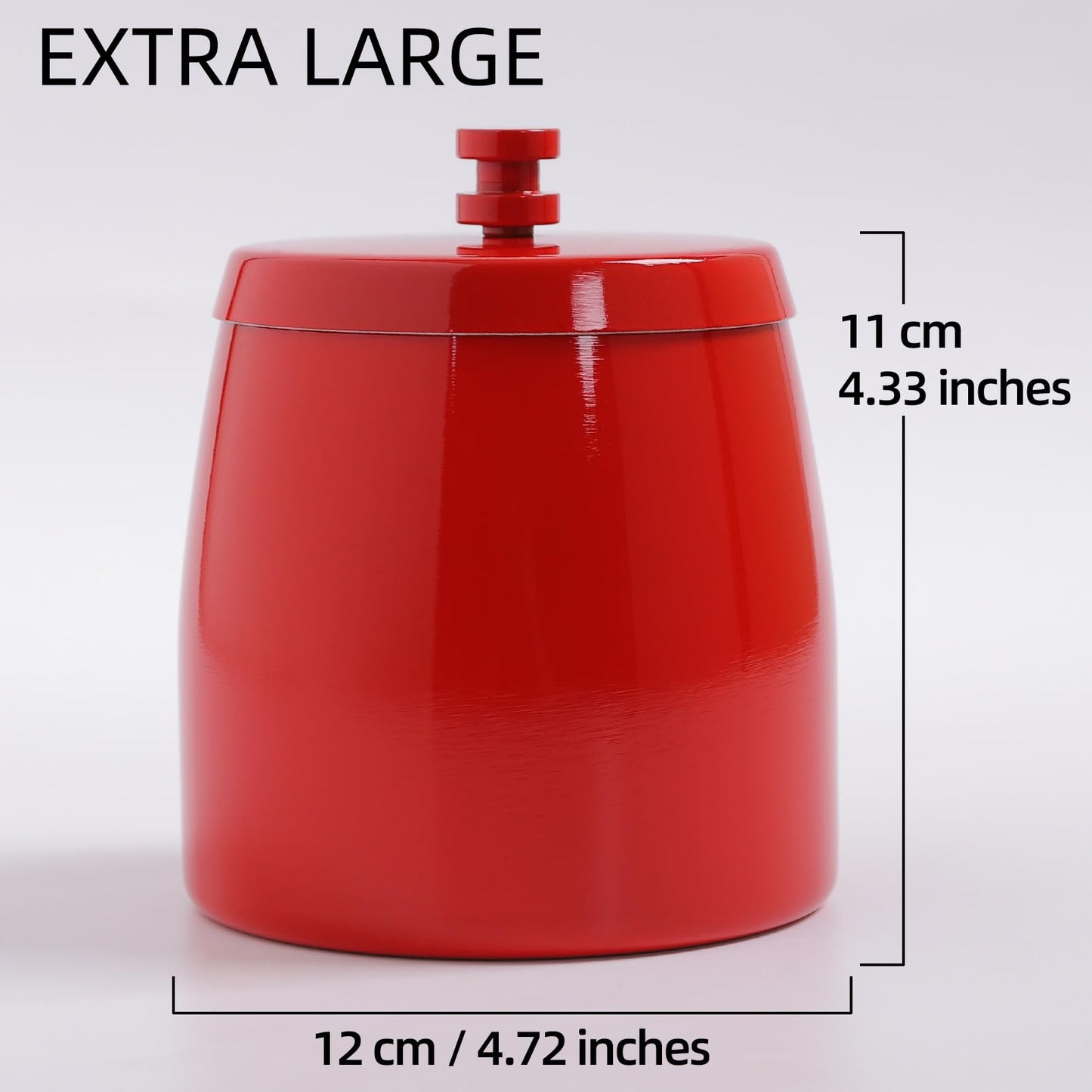 Ashtray with Lid for Cigarette, Stainless Steel Smokeless Odorless Windproof Ashtrays for Home Office Tabletop Outside Patio Outdoor Balcony(3.54"x3.0"x3.38")