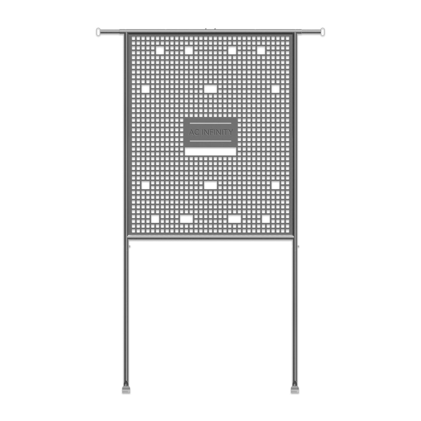 AC Infinity Gear Board, Grow Tent Equipment Board with Cable Management Slots, Steel Wall Organizer Mounts Clip Fans, Controllers, LED Drivers, and Ballasts in 5x5 Grow Tents or Smaller