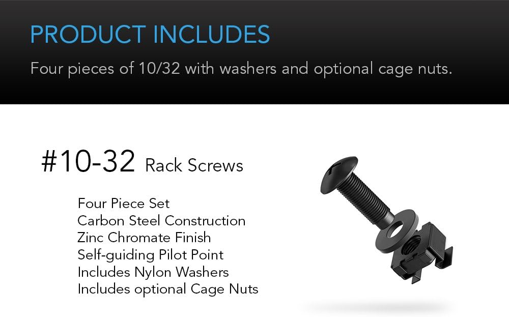 AC Infinity Vented Cantilever 1U Universal Rack Shelf, 10" Deep, for 19” Equipment Racks. Heavy-Duty 2.4mm Cold Rolled Steel, 60lbs Capacity