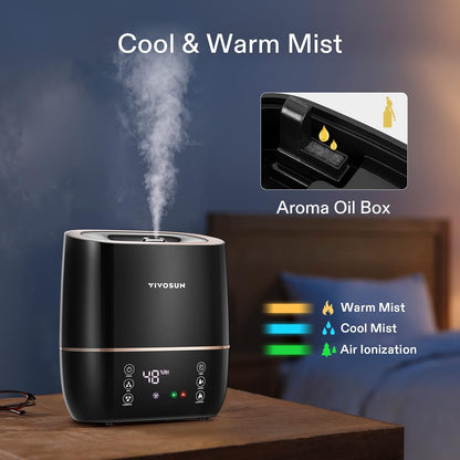 VIVOSUN Mist Humidifiers, Model and Capacity Options