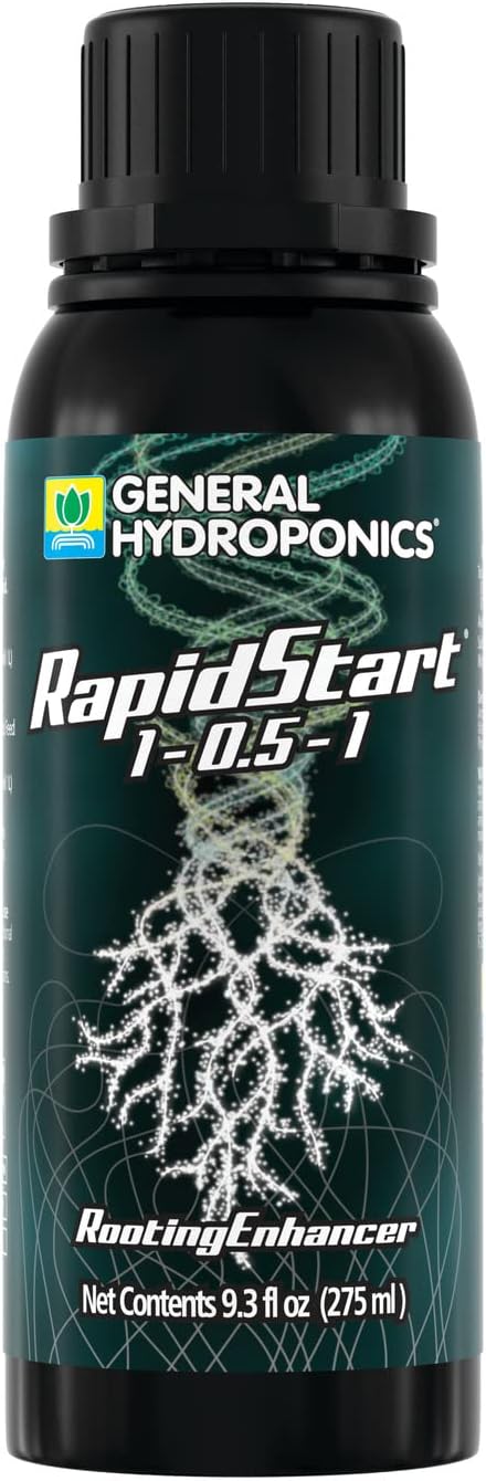 General Hydroponics RapidStart, Plant Food, 1-0.5-1, 500 mL.
