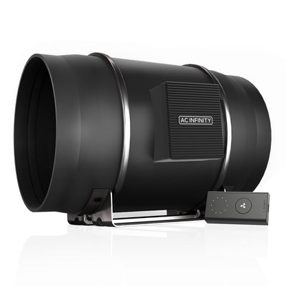 AC Infinity Inline Duct Fans with Controller Options