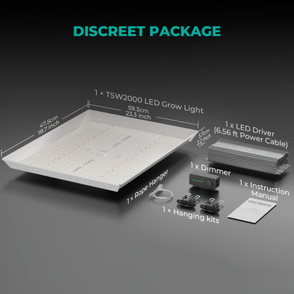 MARS HYDRO LED Grow Lights, Multiple Panel Sizes