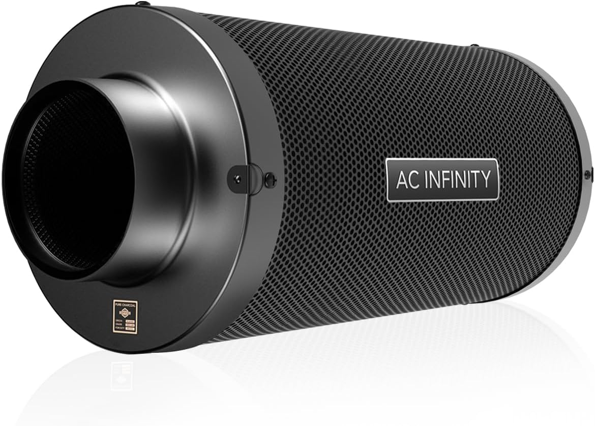 AC Infinity Air Carbon Filter 6" with Premium Australian Virgin Charcoal