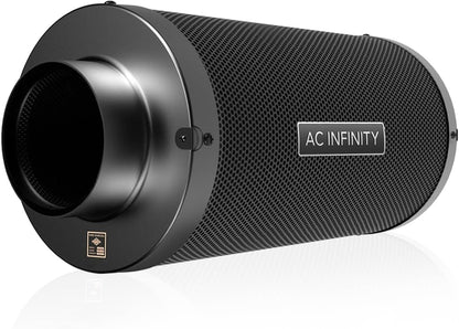 AC Infinity Air Carbon Filter 6" with Premium Australian Virgin Charcoal