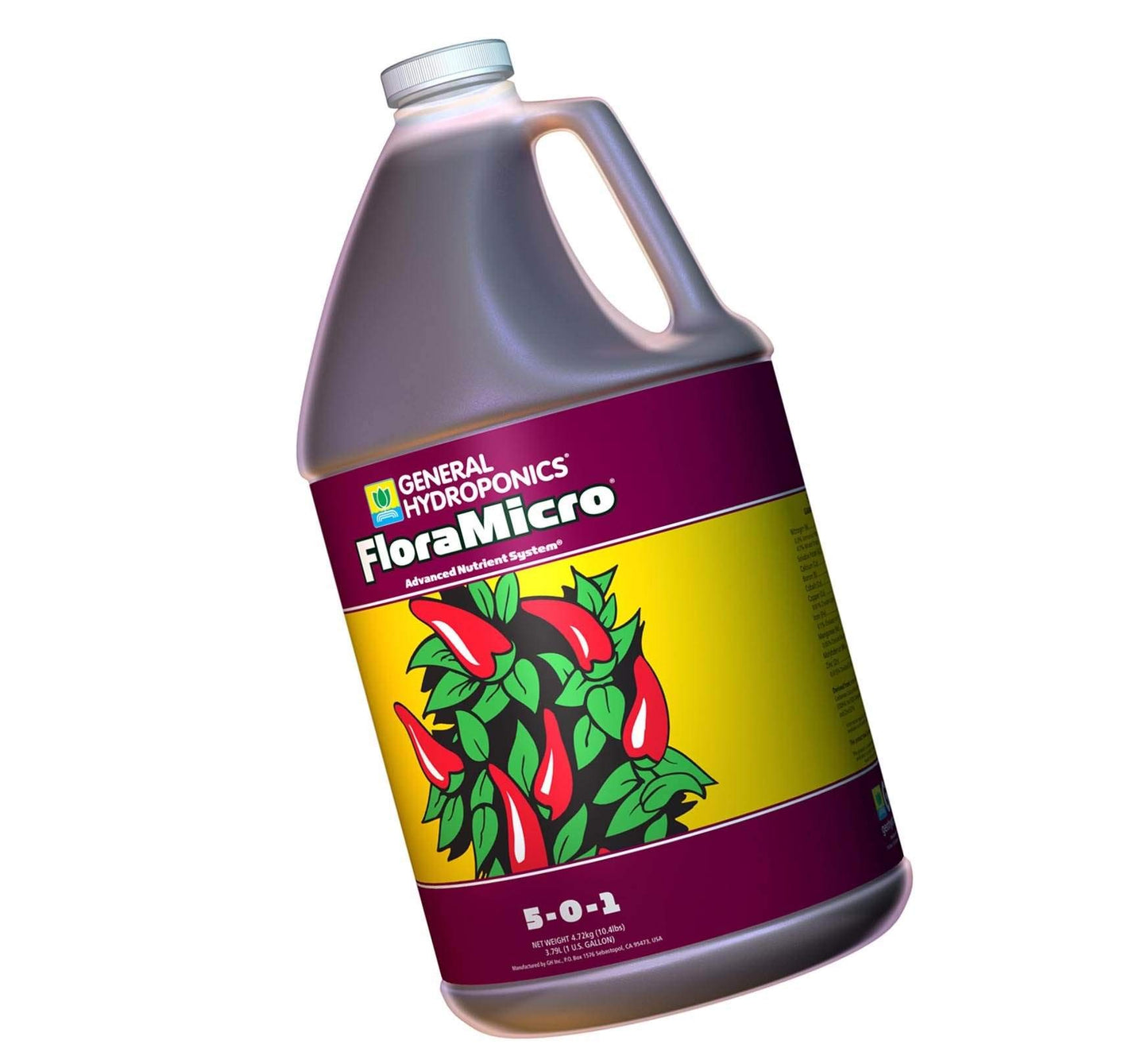 General Hydroponics FloraMicro, 1 Gallon