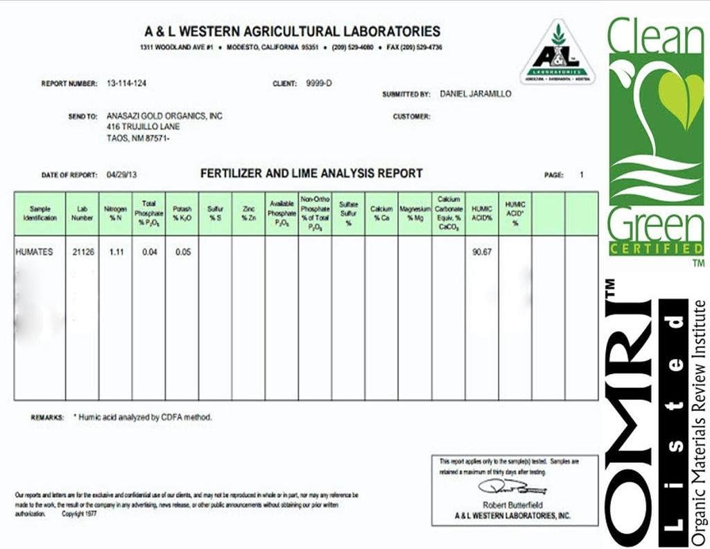 Superior All Natural Soil Conditioner Liquid .06% Humic (Fulvic Acid) (1 ga.) OMRI