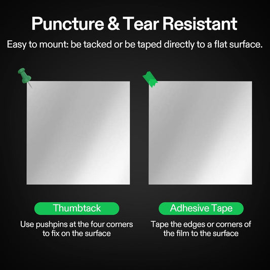 VIVOSUN Highly Reflective Mylar Film Roll 4FT x 100FT for Outdoor Grow Room Indoor Decoration Aluminum Paint Coated 2 Mil Silver