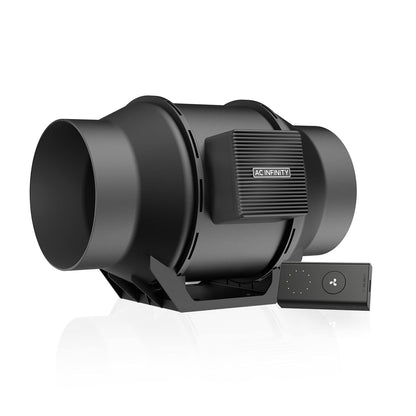 AC Infinity Inline Duct Fans with Controller Options
