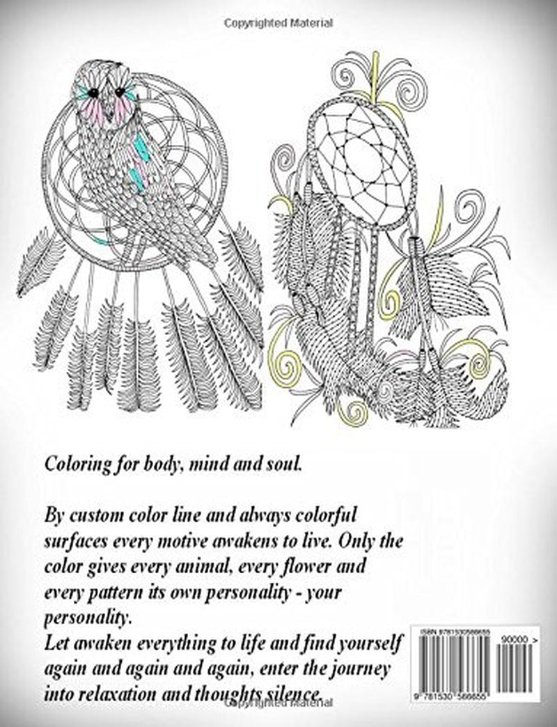 Dreamcatcher - Coloring Book (Adult Coloring Book for Relax)