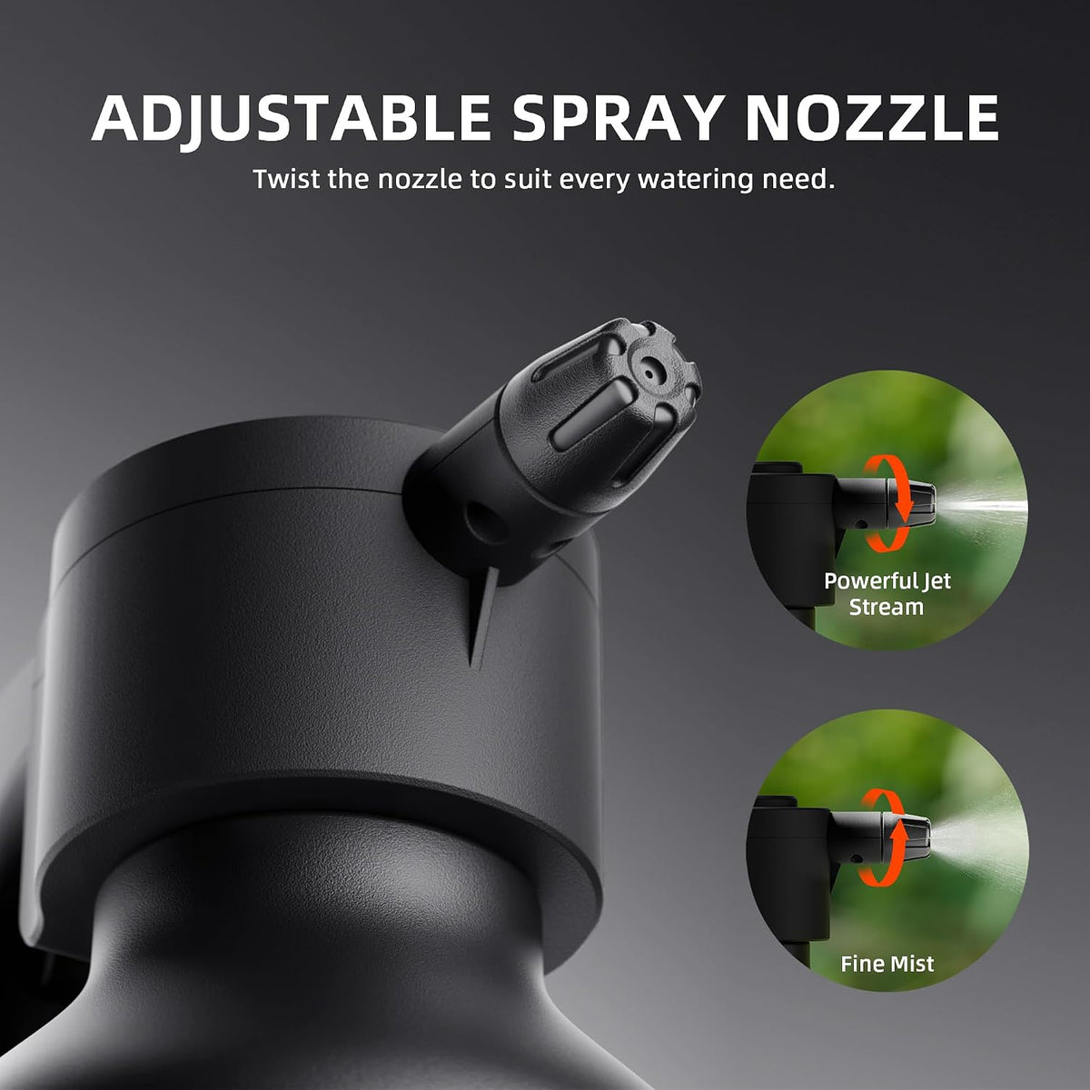 Spider Farmer 70oz Battery Powered Sprayer, 0.5 Gal Electric Spray Bottle