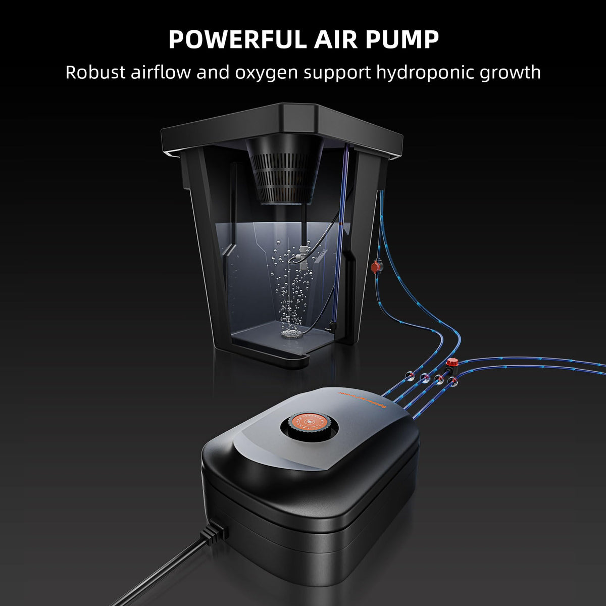Spider Farmer DWC Hydroponics Growing System Kit 4 Buckets for Indoor Plant