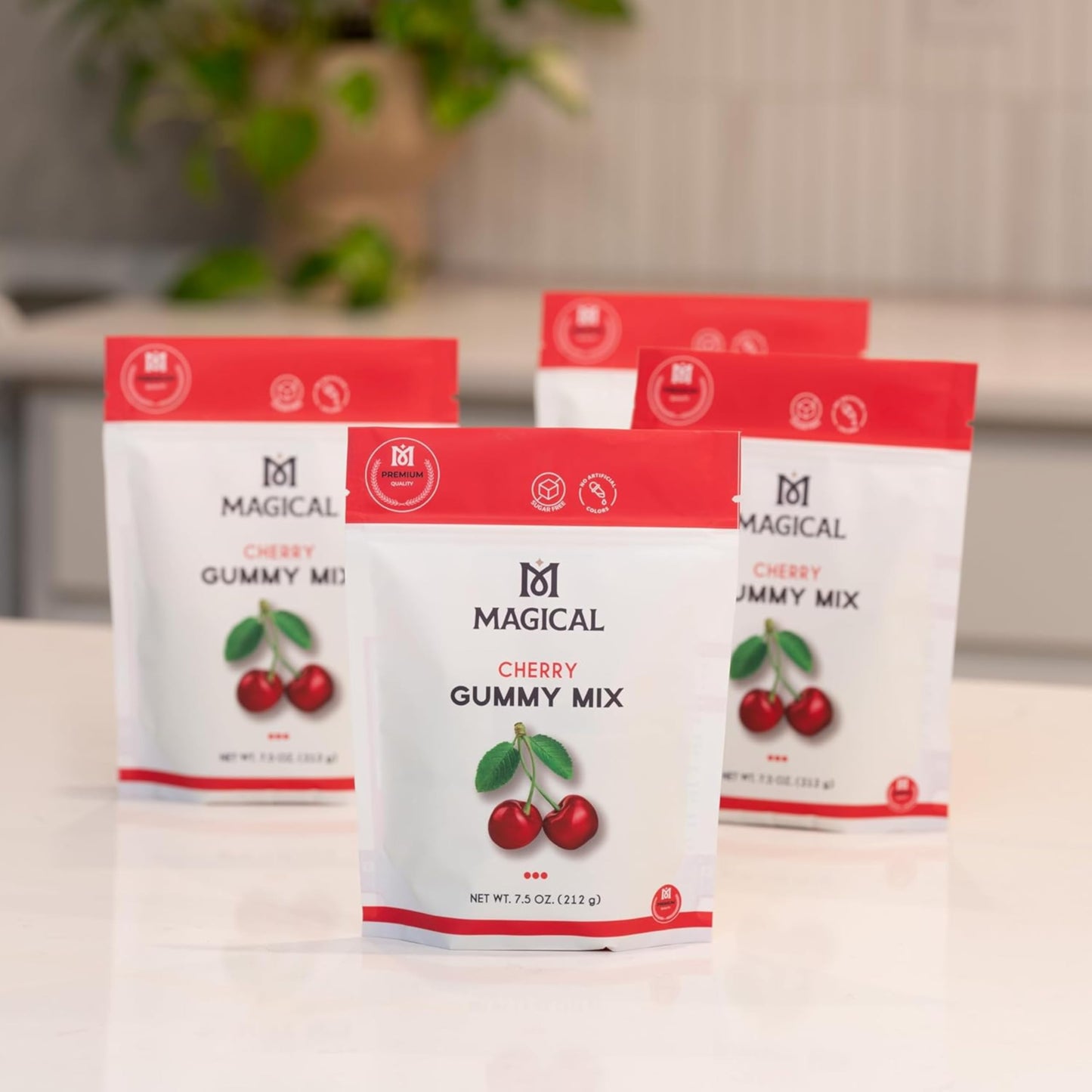 Magical Butter Premium Blue Raspberry Gummy Mix – Organic, Sugar-Free Gelatin Powder for Homemade Gummies – Easy-to-Use Candy Making Mix