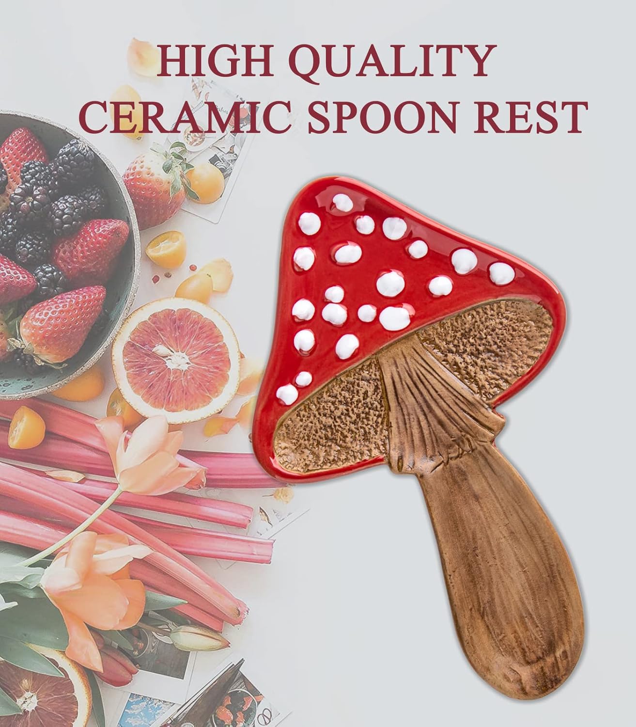 Mushroom Spoon Rest